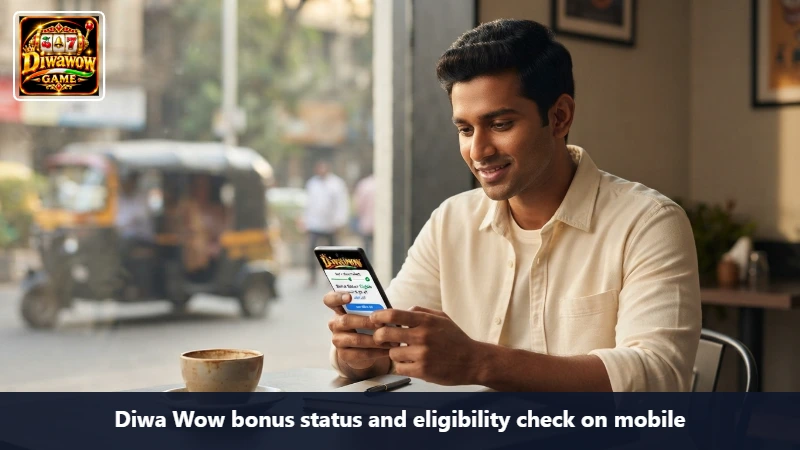 Diwa Wow bonus status and eligibility check on mobile